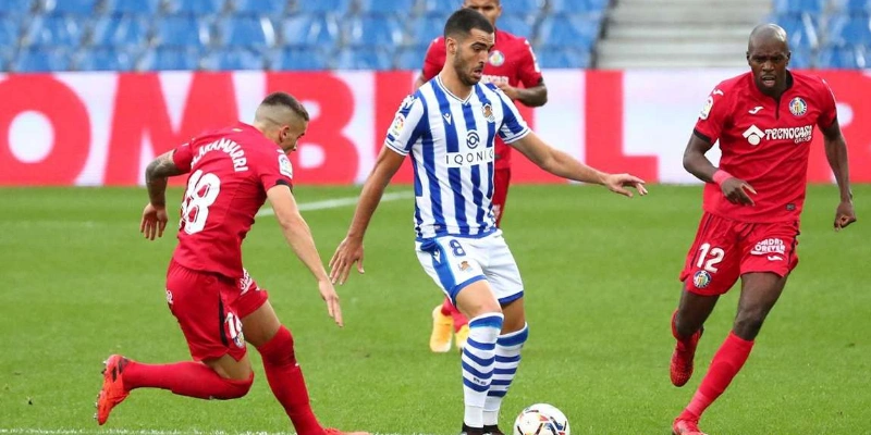 Getafe và Real Sociedad đang loay hoay giữa BXH La Liga